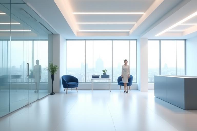 Modern office interior of Swiss Skills Group AG in Zurich